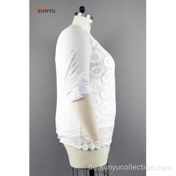 Ladies Lace Long Sleeve T-Shirt Futter